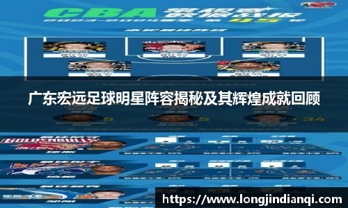 广东宏远足球明星阵容揭秘及其辉煌成就回顾